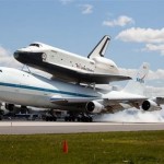 Space Shuttle Enterprise attera a JFK New York
