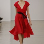 New York Fashion Week 2013 - Vestito rosso