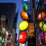 M&M's World New York Sign